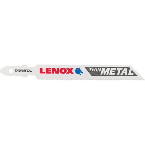 Metal-Cutting Jigsaw Blades, Bi-Metal, T-Shank, 3-5/8" L, 24 TPI Ontario Packaging