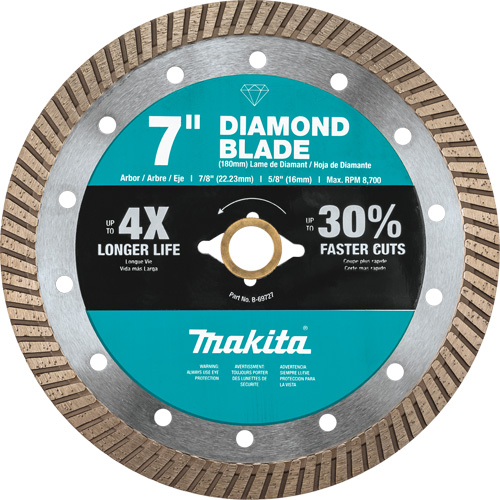 Lame diamant&eacute;e &agrave; usage g&eacute;n&eacute;ral Turbo Ontario Packaging