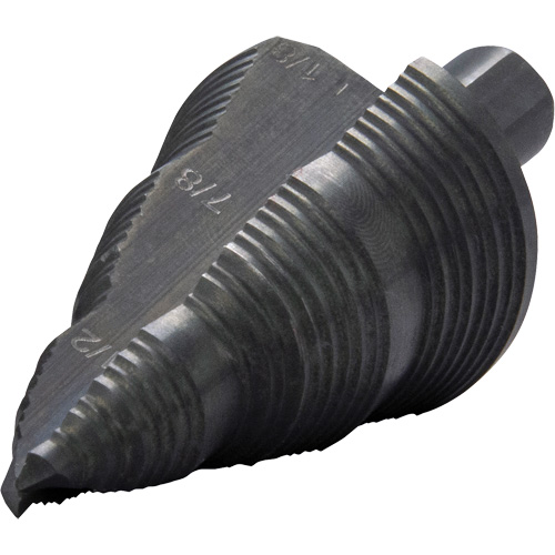 Foret &eacute;tag&eacute; &agrave; trous multiples no 9, 3/16" - 1-1/8", Acier rapide Ontario Packaging