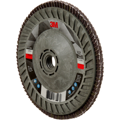 769F Quick Change Flap Disc, 5" x 5/8"-11, Type 29, 120+ Grit, Ceramic Ontario Packaging