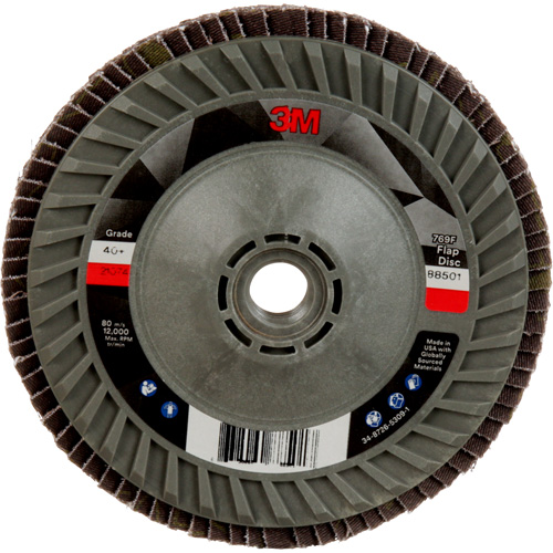769F Quick Change Flap Disc, 5" x 5/8"-11, Type 29, 40+ Grit, Ceramic Ontario Packaging