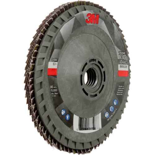 769F Quick Change Flap Disc, 4-1/2" x 5/8"-11, Type 29, 60+ Grit, Ceramic Ontario Packaging