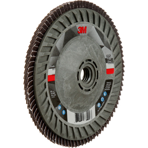 769F Quick Change Flap Disc, 5" x 5/8"-11, Type 29, 80+ Grit, Ceramic Ontario Packaging