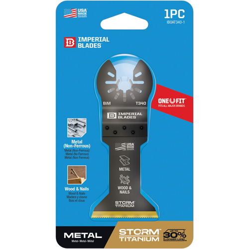 One Fit Storm Titanium Metal Blade Ontario Packaging