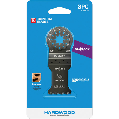 Starlock 1-3/8" Japanese Tooth Hardwood Blades Ontario Packaging