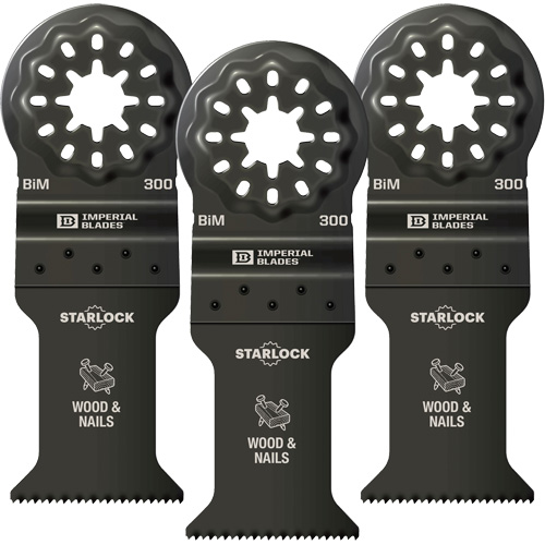 Starlock 1-3/8" Standard Wood & Nails Blades Ontario Packaging