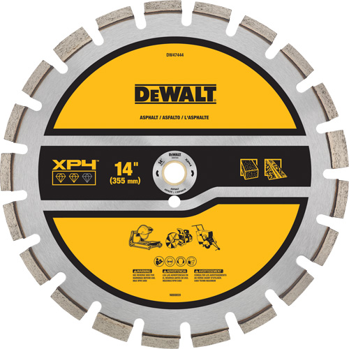 XP4 Asphalt Segmented Diamond Blade Ontario Packaging