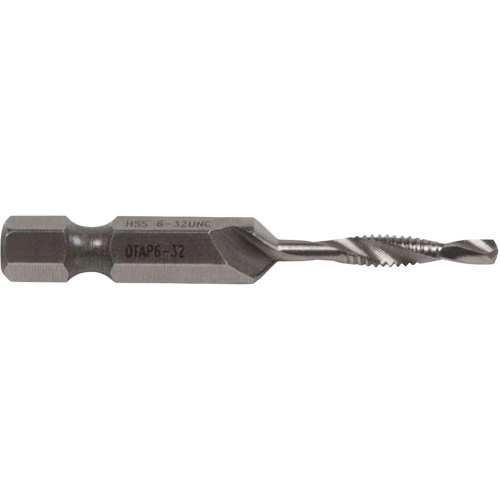 Drill/Tap Bit, #6, High Speed Steel Ontario Packaging