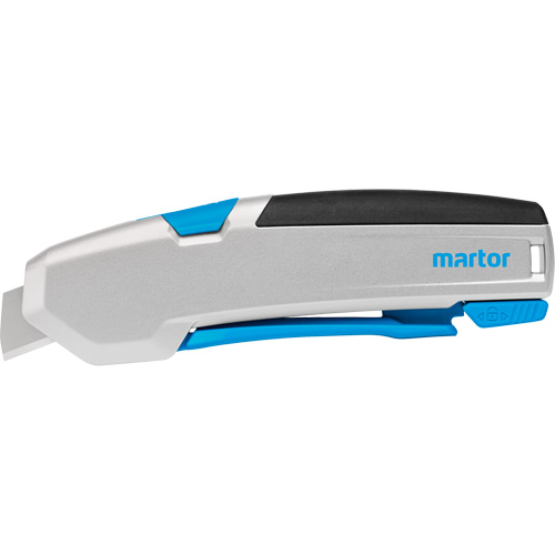 Secupro 625 Retractable Safety Knife with Short Blade, 15 mm, Heavy-Duty, Aluminum Handle Ontario Packaging