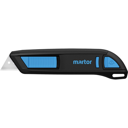 SECUNORM 300 Retractable Knife with Pointed Tip Blade No. 5232, 19 mm Ontario Packaging