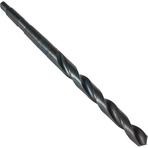 Small Taper Shank Drill Bit, 17/32", High Speed Steel, 4-5/8" Flute, 118° Point Ontario Packaging
