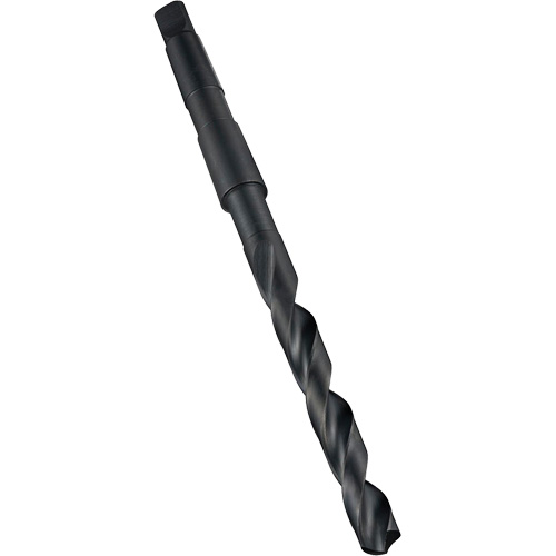 Thinned Point Taper Shank Drill Bit, 23.25 mm, High Speed Steel, 155 mm Flute, 118° Point Ontario Packaging