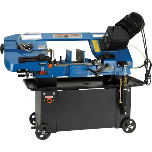 JHVG-712 Metal Bandsaw, Horizontal, 7" Round and 7" x 12" Rectangular Cutting Capacity Ontario Packaging