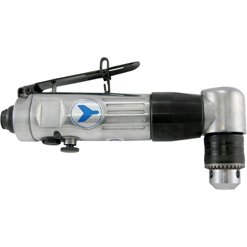 Heavy-Duty Reversible Angle Head Drill, 3/8" Chuck, 1700 No Load RPM Ontario Packaging