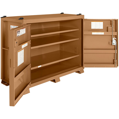 Monster Box Cabinet, Steel, 52 Cubic Feet, Beige Ontario Packaging