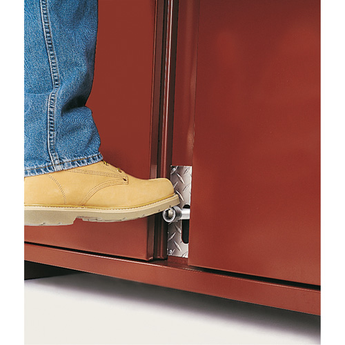 Jobsite Shelf Cabinet, Steel, 47.5 Cubic Feet, Red Ontario Packaging