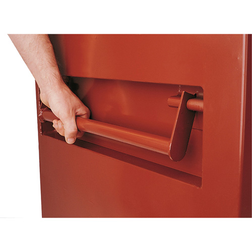 Jobsite Shelf Cabinet, Steel, 47.5 Cubic Feet, Red Ontario Packaging