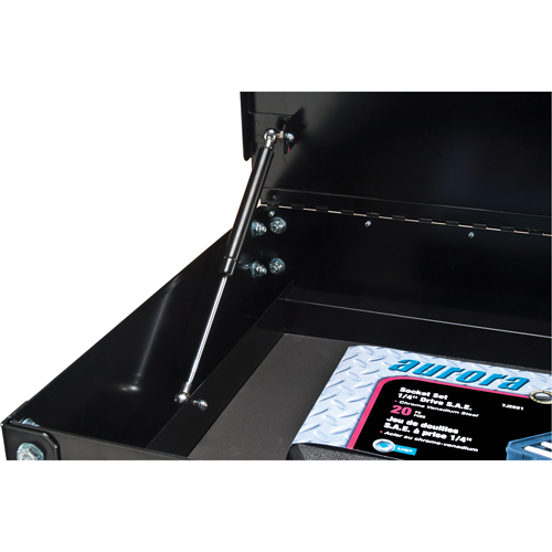 Chariot utilitaire, 4 tiroirs, 18" lo x 33" la x 39" h, Noir Ontario Packaging