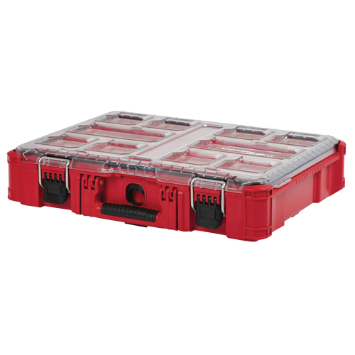Organisateur Packout, 20" x 15" x 5", Noir/Rouge Ontario Packaging