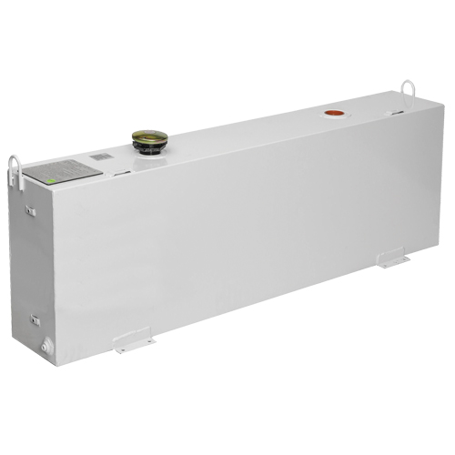 R&eacute;servoir de transfert pour carburant en acier, Acier, Capacit&eacute; 36 gal., Blanc Ontario Packaging