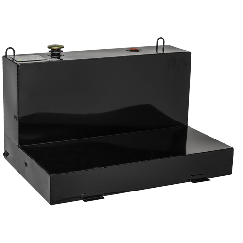 Steel Fuel Transfer Tank, Steel, 85 gal. Capacity, Black Ontario Packaging