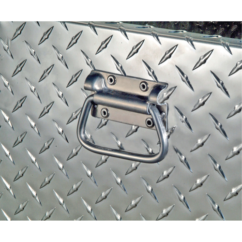 R&eacute;servoir de transfert pour carburant & coffre en aluminium, Aluminium, Capacit&eacute; 74 gal., Argent Ontario Packaging