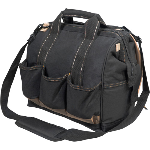 Multi-Compartment Tool Carrier, Polyester, 33 Pockets, Black Ontario Packaging