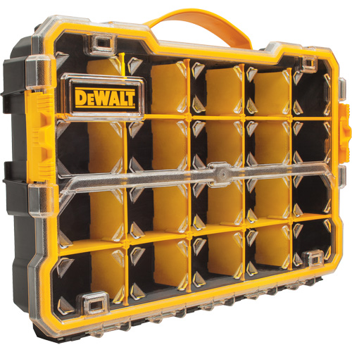 Compartment Pro Organizer, 11" W x 17-5/8" D x 2-7/8" H, Black/Yellow Ontario Packaging