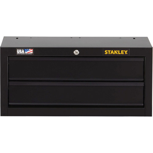 100 Series Middle Tool Chest, 26" W, 2 Drawers, Black Ontario Packaging