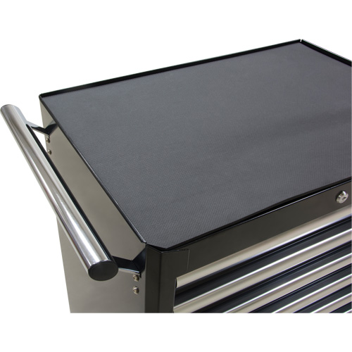 Chariot &agrave; outils industriel, 7 tiroirs, 27" la x 18-3/4" p x 39" h, Noir Ontario Packaging