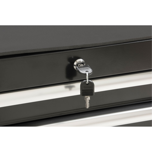 Chariot &agrave; outils industriel, 7 tiroirs, 27" la x 18-3/4" p x 39" h, Noir Ontario Packaging