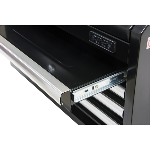 Coffre &agrave; outils industriel, 26" la, 4 tiroirs, Noir Ontario Packaging