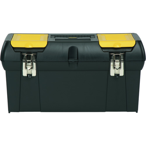 Coffre &agrave; outils avec plateau de s&eacute;rie 2000, 24" la x 11-1/4" p x 11" h, Noir/Jaune Ontario Packaging