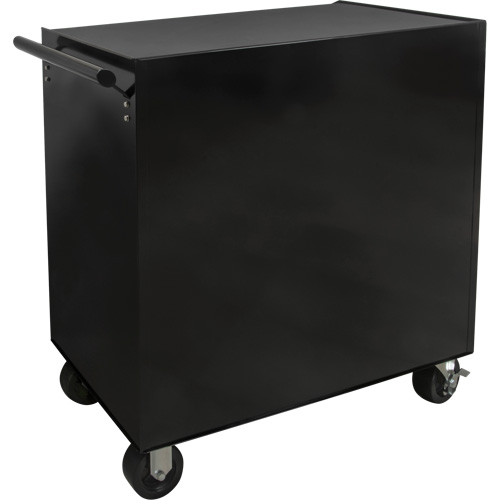 Chariot &agrave; outils industriel, 6 tiroirs, 39" la x 20-4/5" p x 38-1/2" h, Noir Ontario Packaging