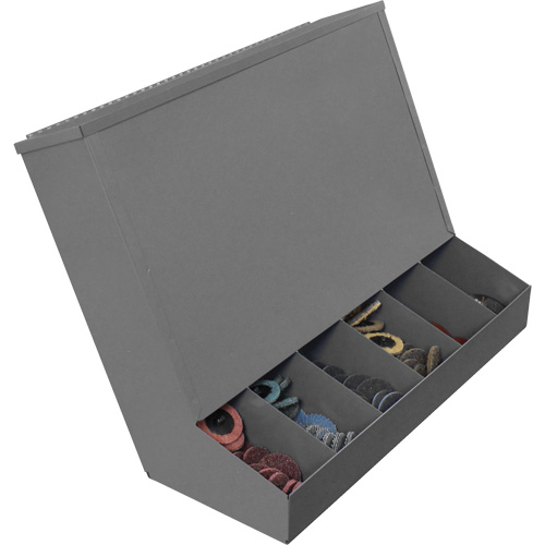 Distributeur aliment&eacute; par gravit&eacute; avec couvercle Ontario Packaging