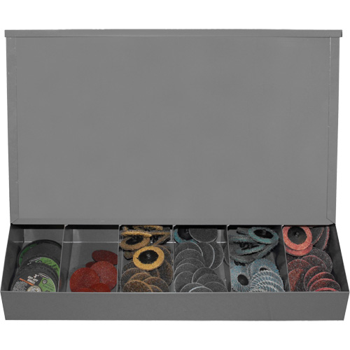 Distributeur aliment&eacute; par gravit&eacute; avec couvercle Ontario Packaging