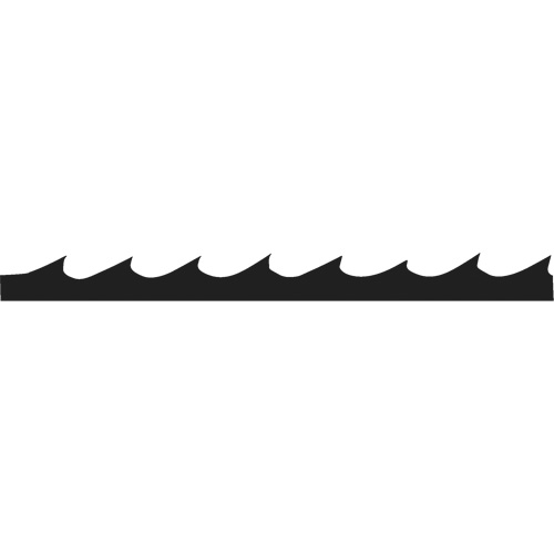 12-Piece Skip Tooth Scroll Saw Blades, Scroll cutting, 0.015" W x 5" L, 30 TPI Ontario Packaging