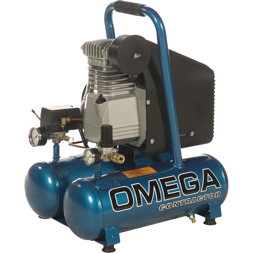 Portable Contractor Series Compressors - Oil Lube, Direct Drive, Electric, 3.3 Gal. (4 US Gal), 125 PSI, 115/1 V Ontario Packaging