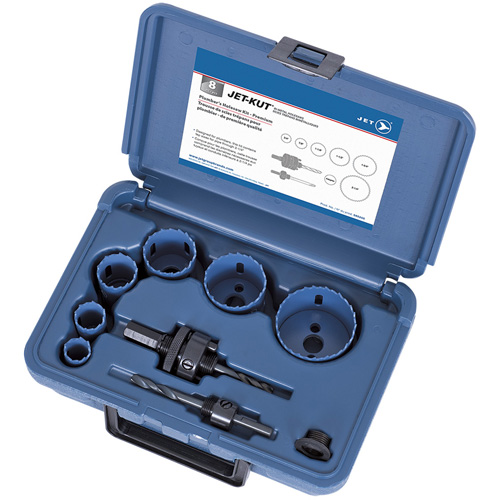 Premium Plumber's Holesaw Kit, 8 Pieces Ontario Packaging