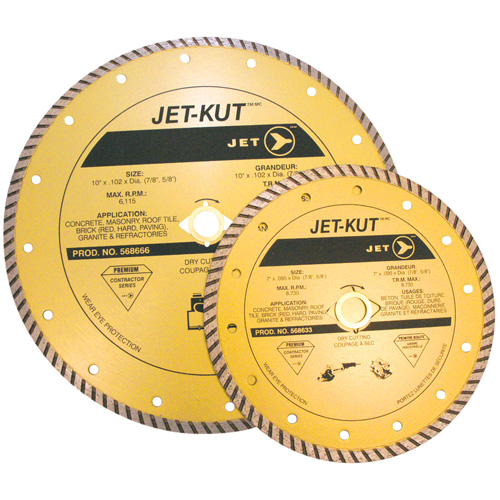 Lame diamant Turbo de premi&egrave;re qualit&eacute; JET-KUT Ontario Packaging