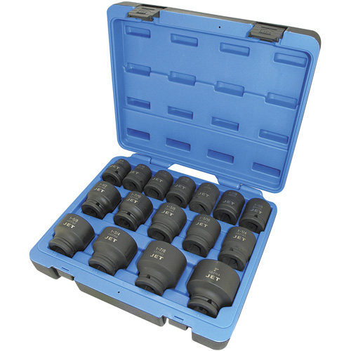 PS1634 6-Point SAE Socket Set, 16 Pcs, Impact, 3/4" Drive Size Ontario Packaging