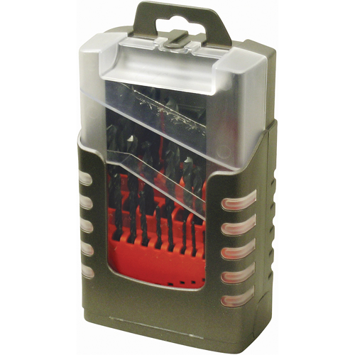 Drill Sets, 25 Pieces, High Speed Steel Ontario Packaging