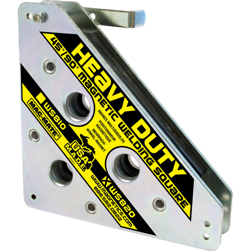 Magnetic Welding Squares, 8" L x 1-1/2" W x 8" H, 325 lbs. Ontario Packaging