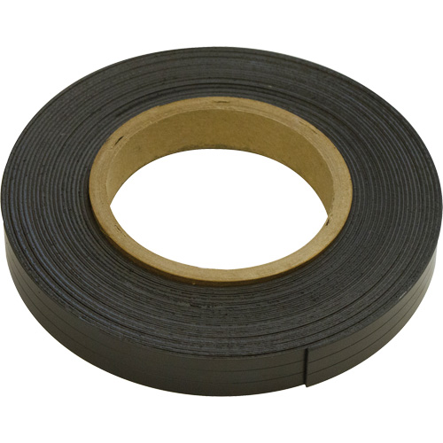 Magnetic Strips, 100' L x 1" W, 1/16" Thickness, Strength of 6 lbs. per Lin. Ft. Ontario Packaging