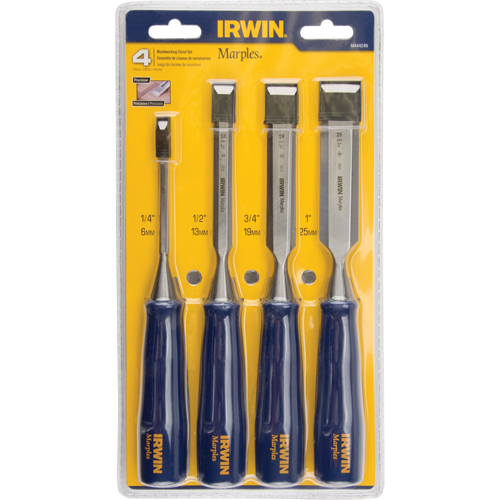 Irwin Marples&reg; Blue Chip&reg; Woodworking Chisels Ontario Packaging
