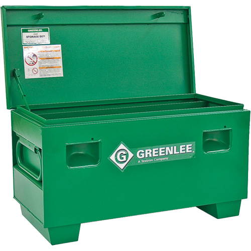 Jobsite Chest, 42" x 20" x 20", Steel, Green Ontario Packaging