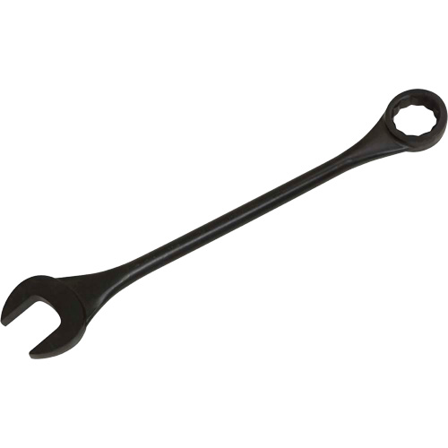Round Shank Combination Wrench, 12 Point, 2-3/4", Black Oxide Finish Ontario Packaging