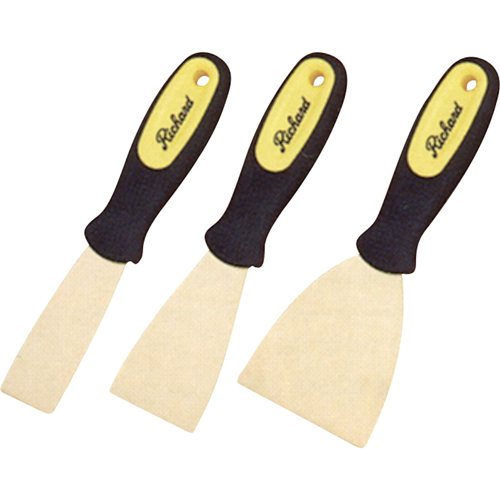 Couteaux rigides pour mastic, 1-1/4", Lame en Laiton Ontario Packaging