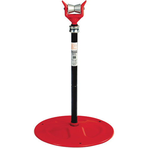 Adjustable Pipe Support #92, 81-104 cm Height Adjustment, 150 mm Max. Pipe Capacity, 2500 lbs. Max. Weight Capacity Ontario Packaging
