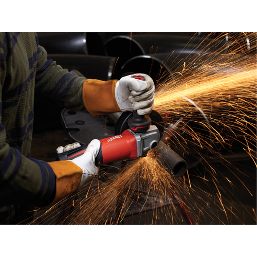 Angle Grinders With Lock-On, 6", 120 V, 12 A, 9000 RPM Ontario Packaging